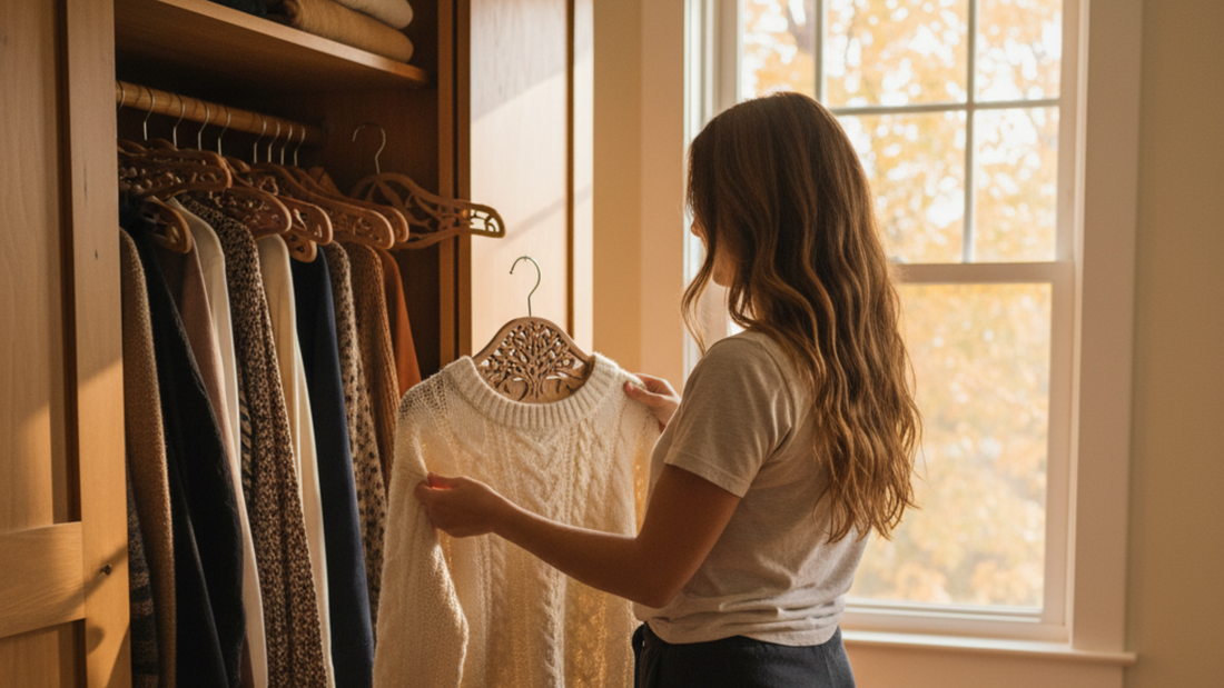 Sweater Weather Closet Care: Protecting Your Knits With Love & Light