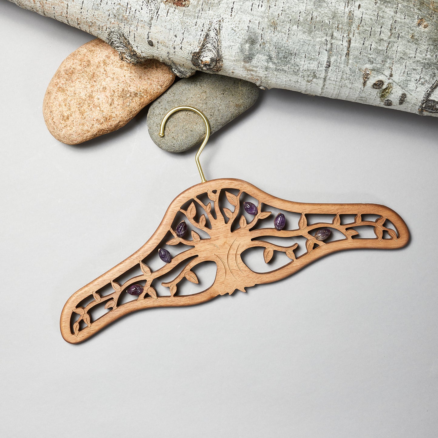 TREE OF LIFE DESIGNER HANGER WITH CRYSTALS