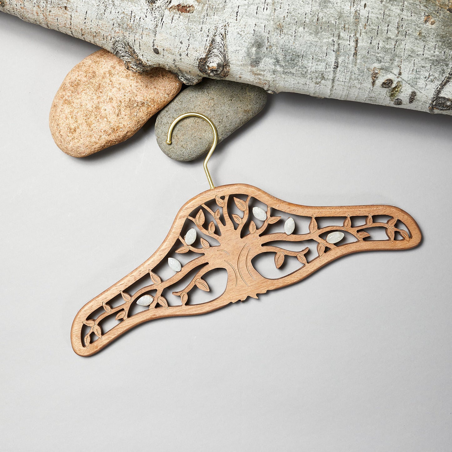 TREE OF LIFE DESIGNER HANGER WITH CRYSTALS