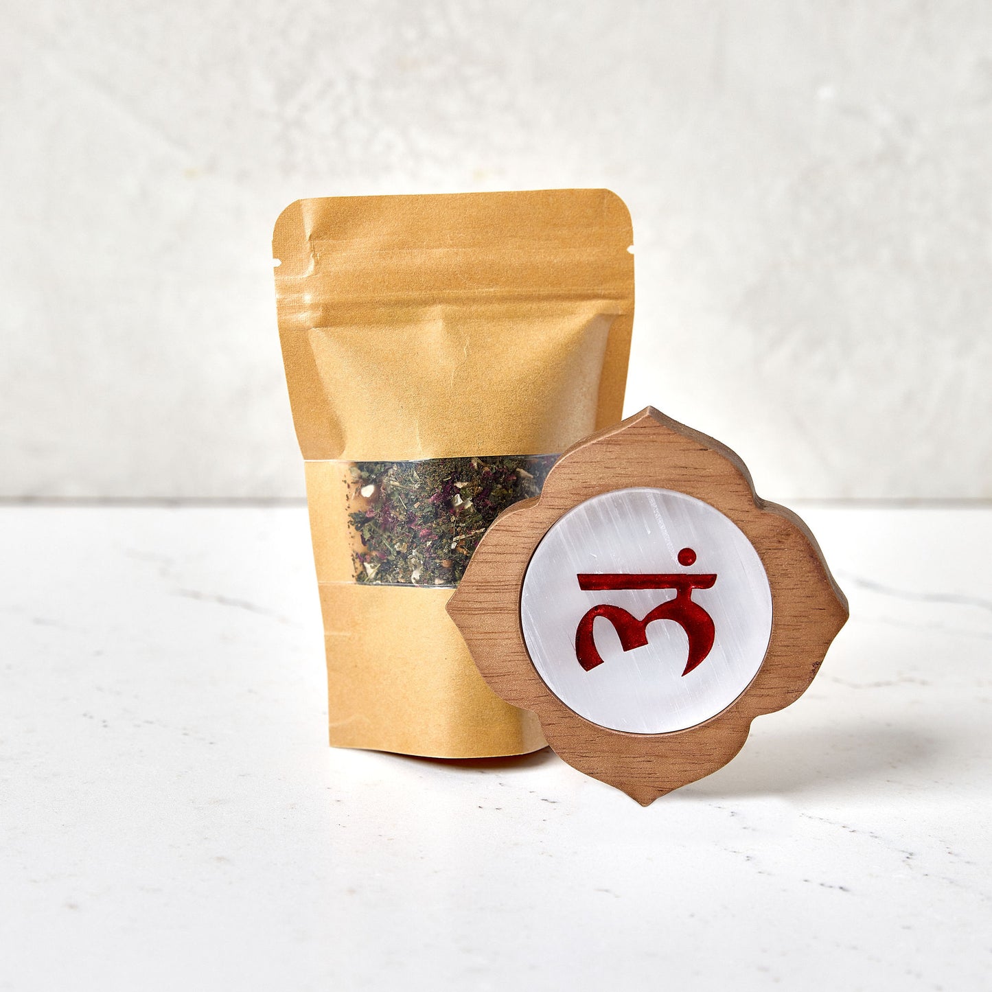 ROOT CHAKRA PUCK & GROUNDING TEA GIFT SET