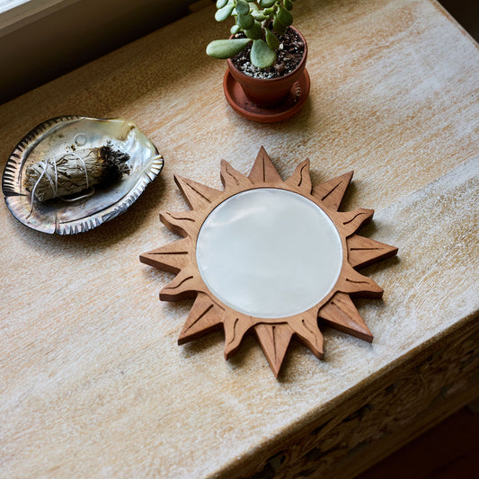 SUN SELENITE CLEANSING PLATE