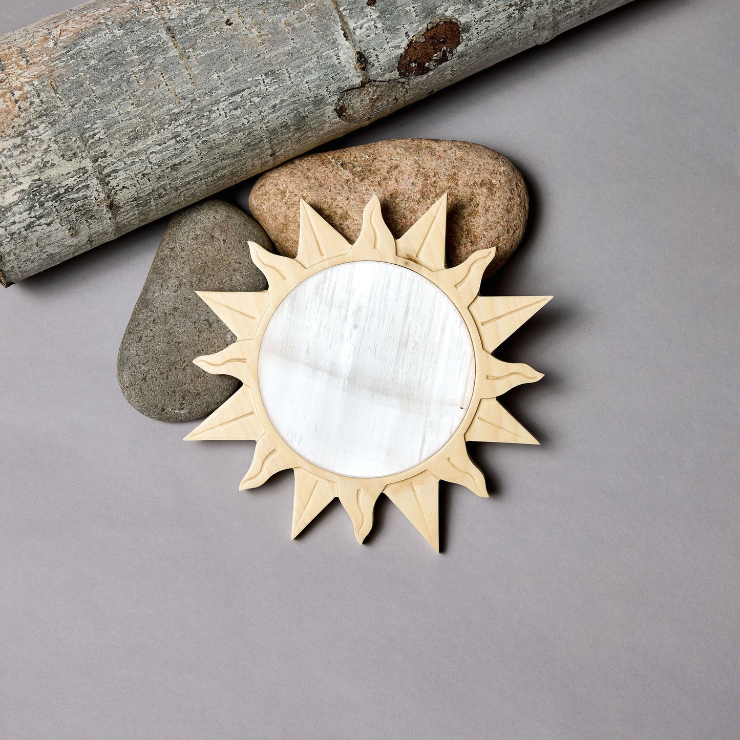 SUN SELENITE CLEANSING PLATE